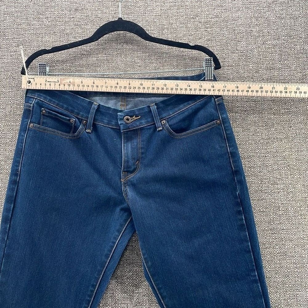 Levis 545 Skinny Jeans Blue 10 - Picture 8 of 11